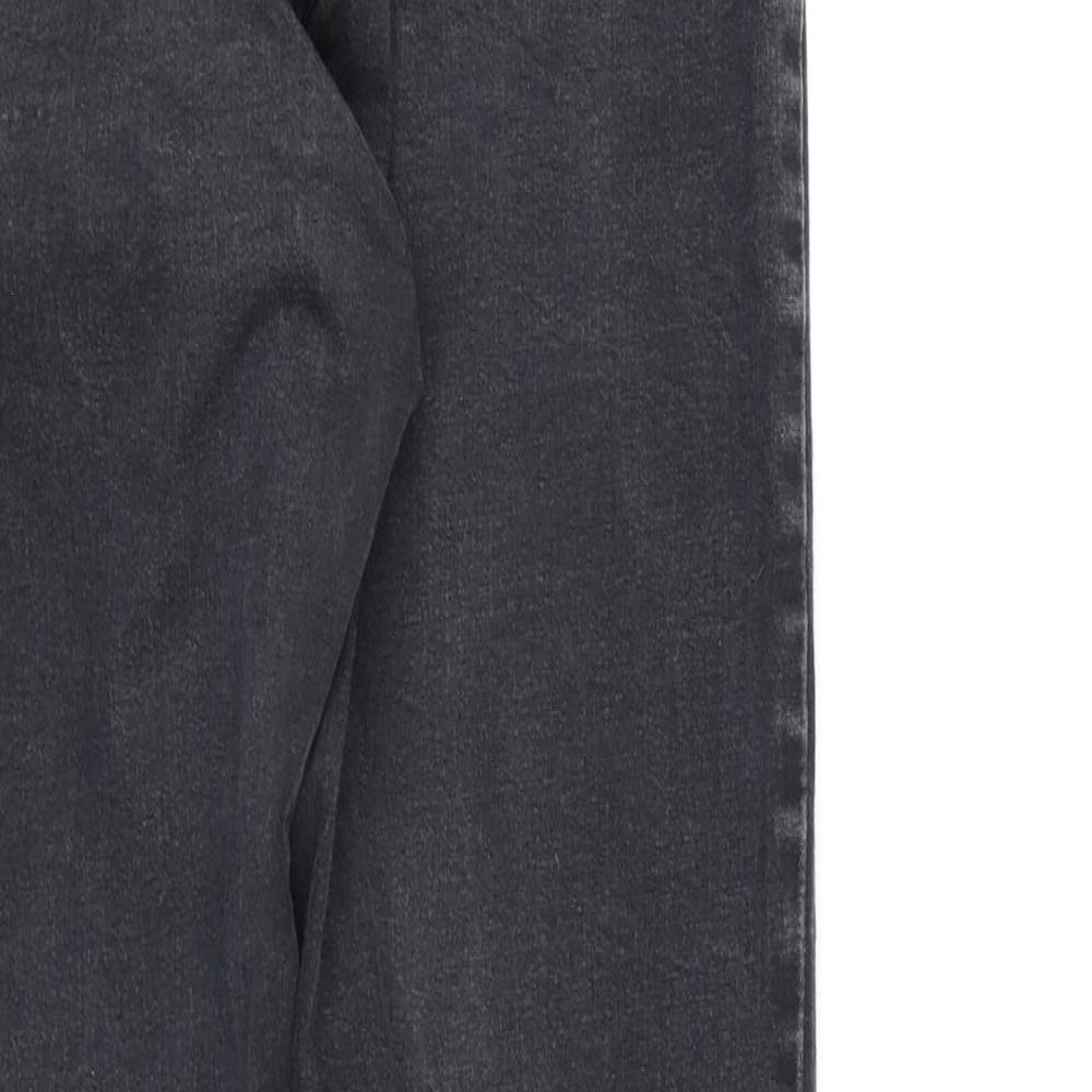 Denim CO. Womens Black Denim Skinny Jeans Size 14 L28 in