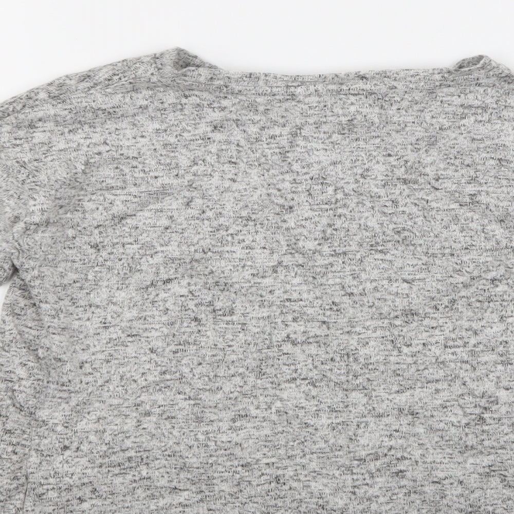 Primark Girls Grey Pullover Jumper Size 10-11 Years