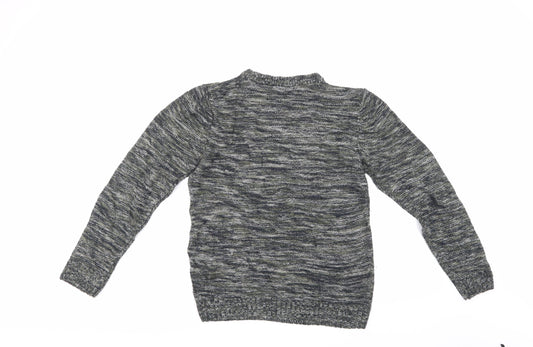 Cedar Wood State Mens Multicoloured Pullover Jumper Size S