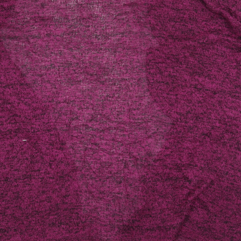 H&M Womens Purple Cardigan Jumper Size S