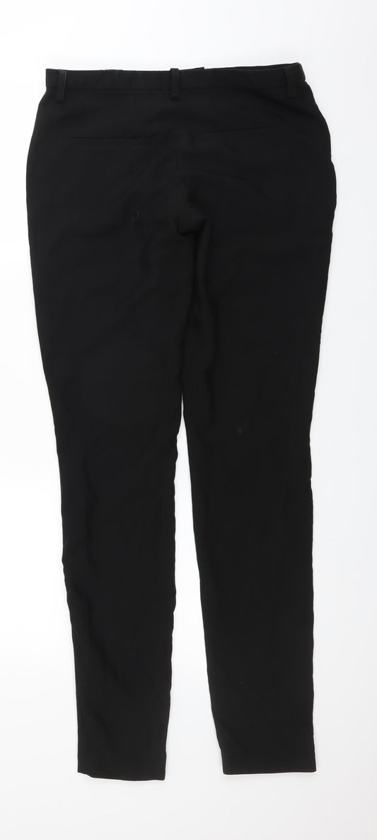 Womens UK Size S VILA Regular Black Suit Trousers