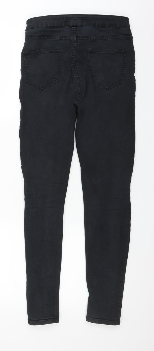 NEXT Womens Black Denim Jegging Jeans Size 10 L27 in