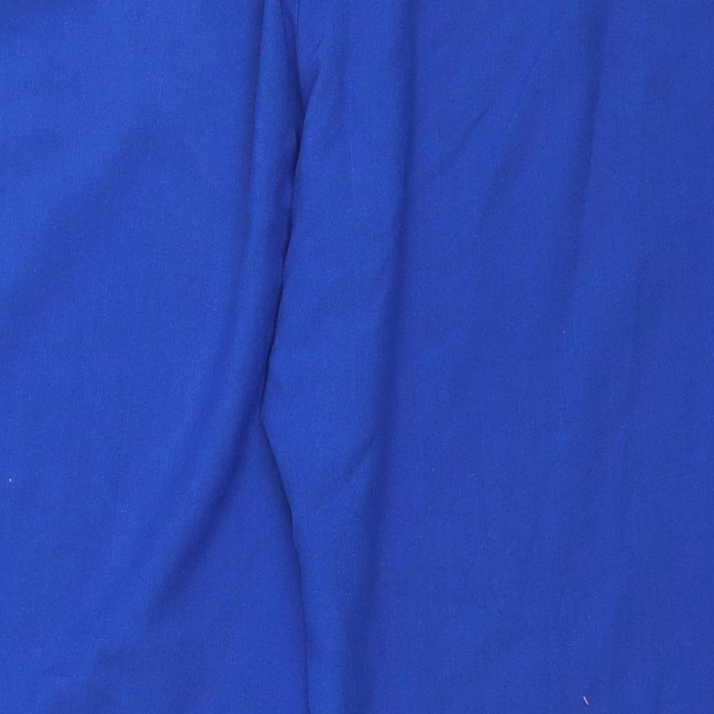 Anthology Womens Blue Capri Trousers Size 20 L28 in