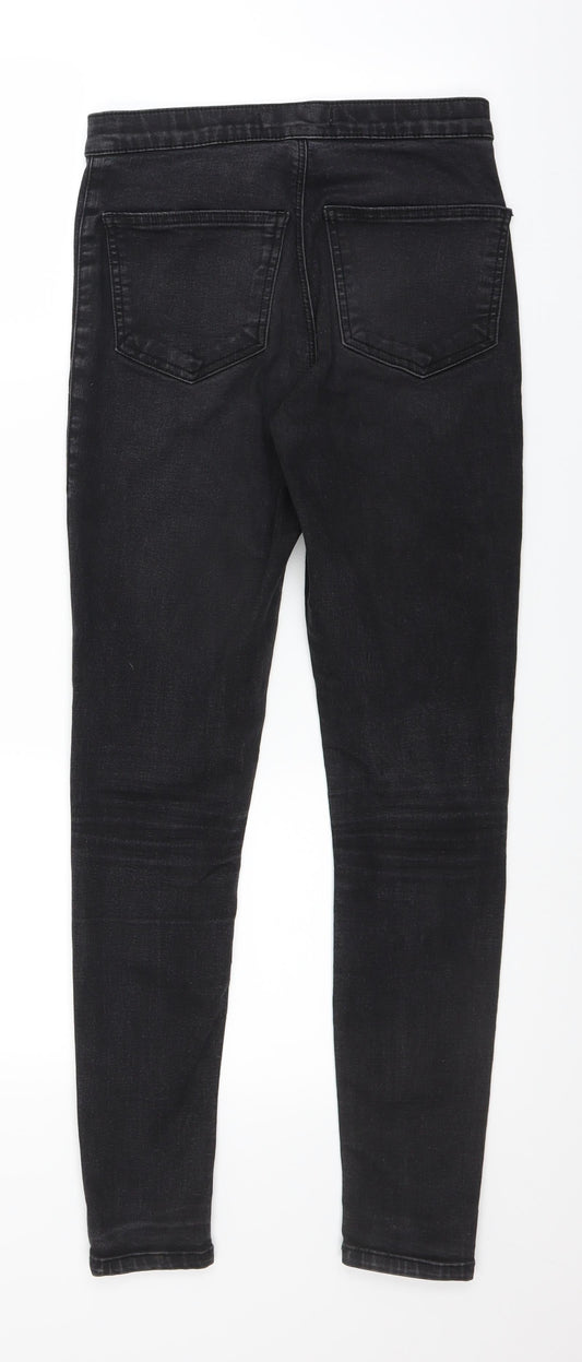 Topshop Womens Black Denim Jegging Jeans Size 28 in L28 in