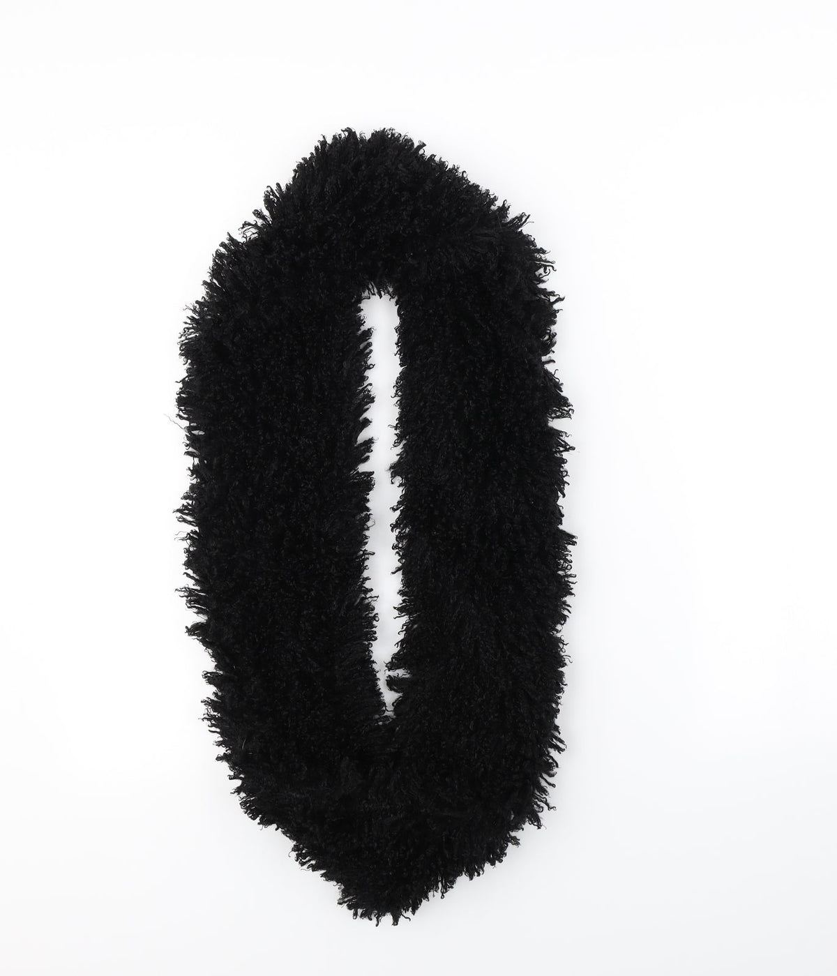 Preworn Womens Black Scarf
