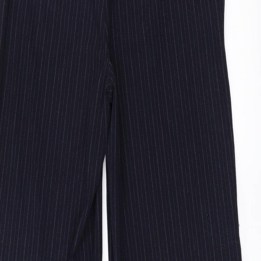 Womens UK Size 14 NEXT Regular Fit Blue Trousers