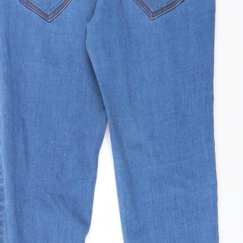 Denim & Co. Womens Blue Jegging Jeans Size 6 L26.5 in