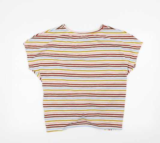 Womens UK Size L New Look Red Basic T-Shirt