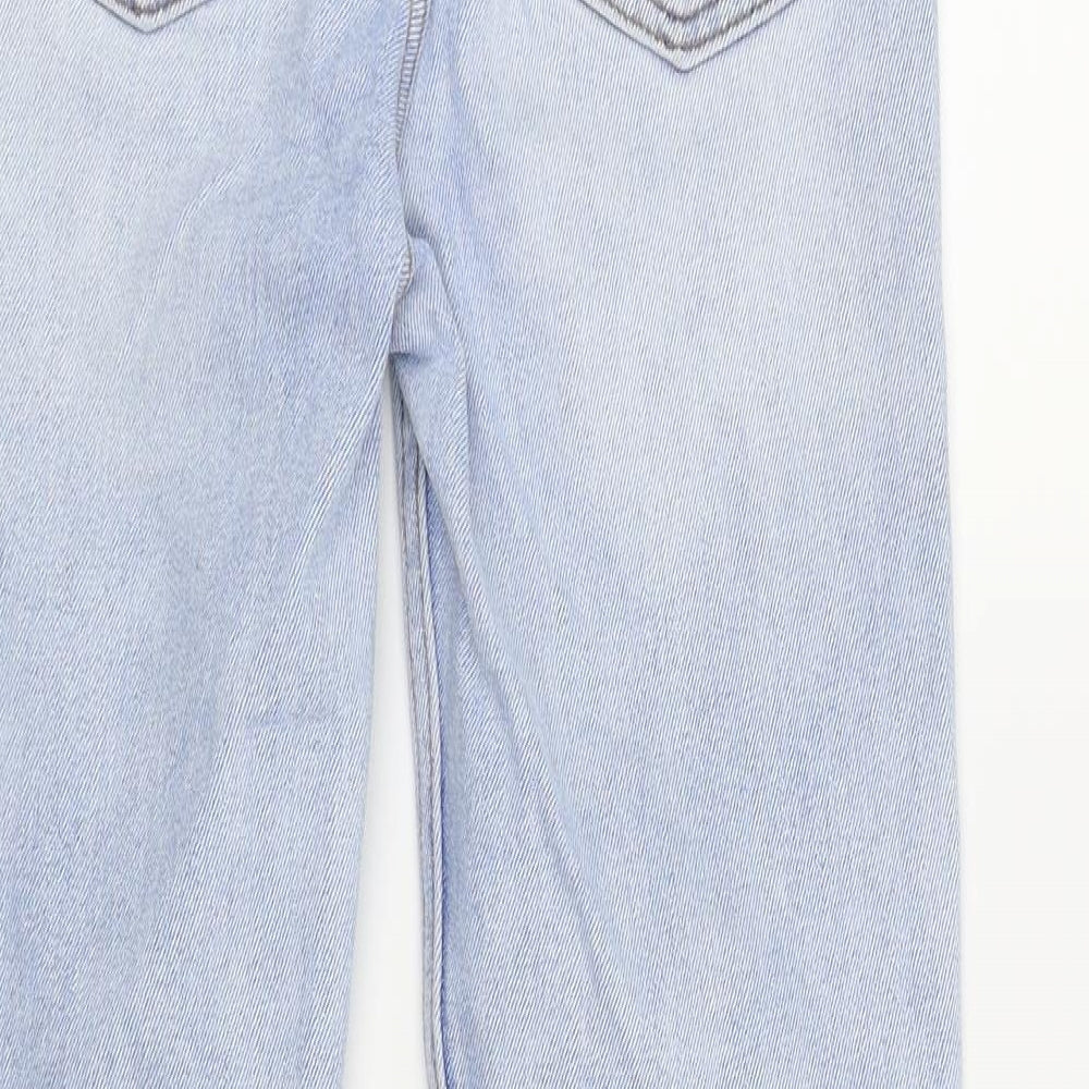 Denim & Co. Womens Blue Skinny Jeans Size 4 L25 in