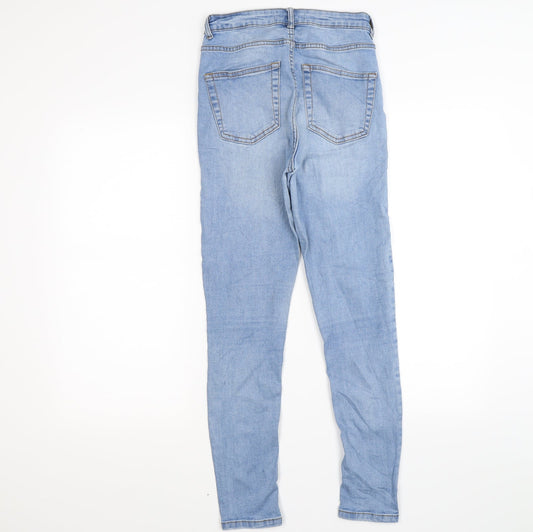 denim co Womens Blue Denim Skinny Jeans Size 10 L26 in