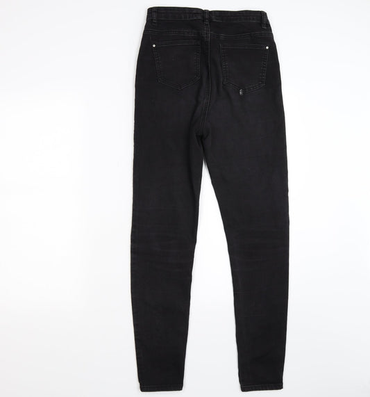 Select Womens Black  Denim Skinny Jeans Size 12 L27 in