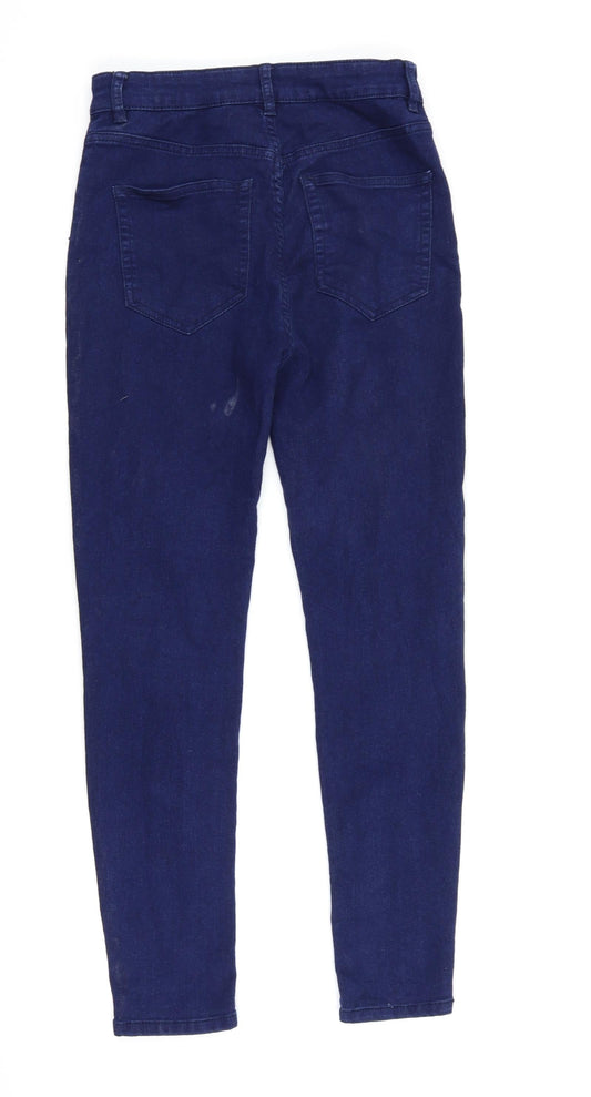 Womens UK Size 26 in Pull&Bear Regular Fit Skinny Blue Jeans