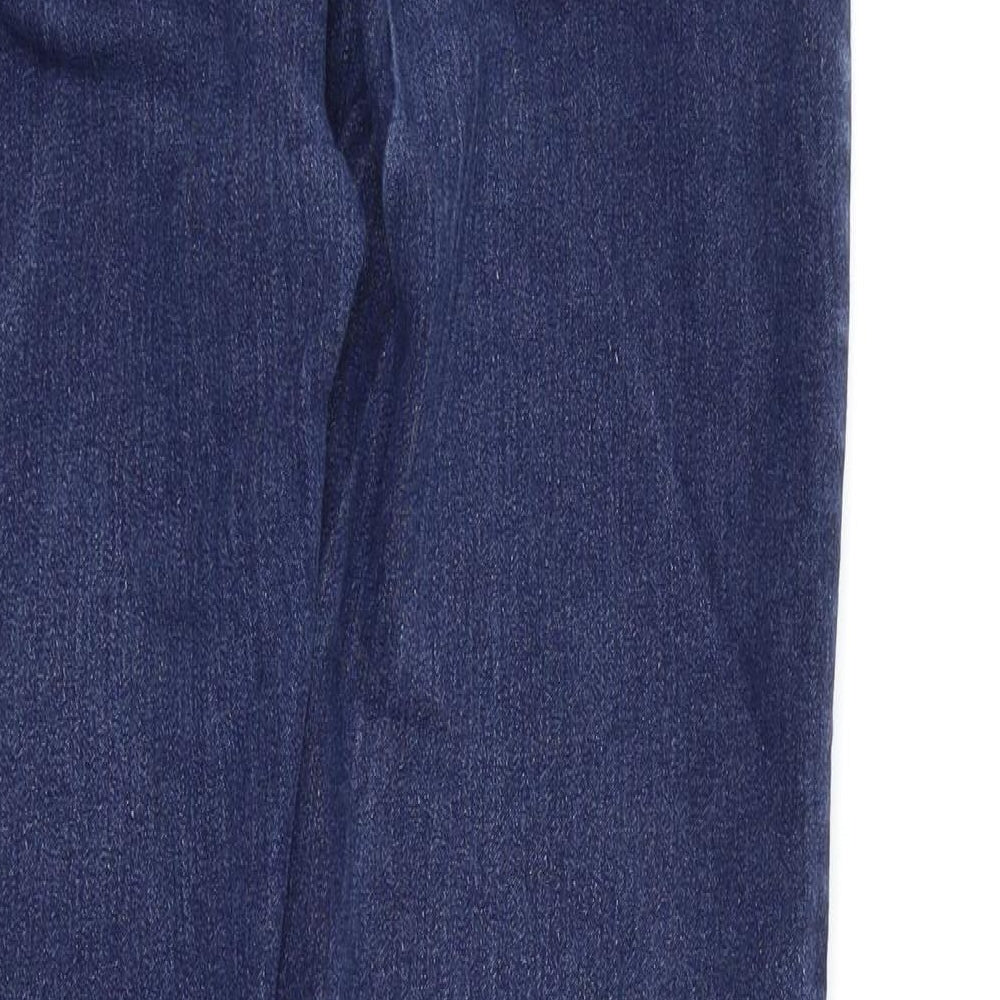 BS Fashion Womens Blue Denim Capri Jeans Size 28 in L26 in