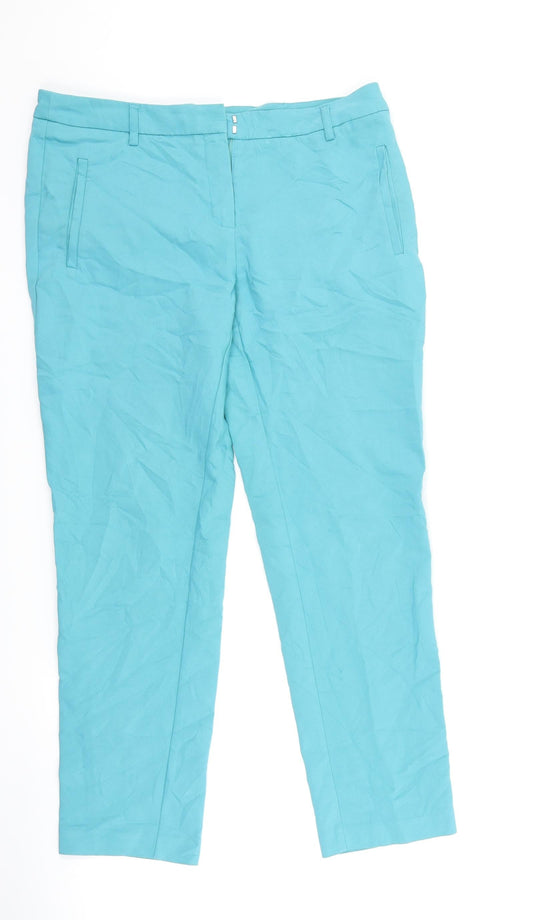 Womens UK Size 32 in ORSAY Regular Fit Blue Trousers