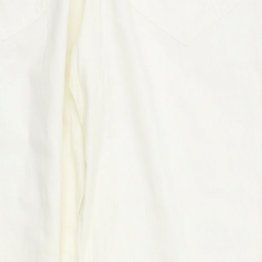 NEXT Womens White Sweatpants Trousers Size 14 L29 in