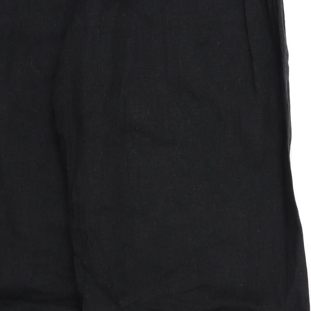 Anucci Womens Black Trousers Size 16 L29 in