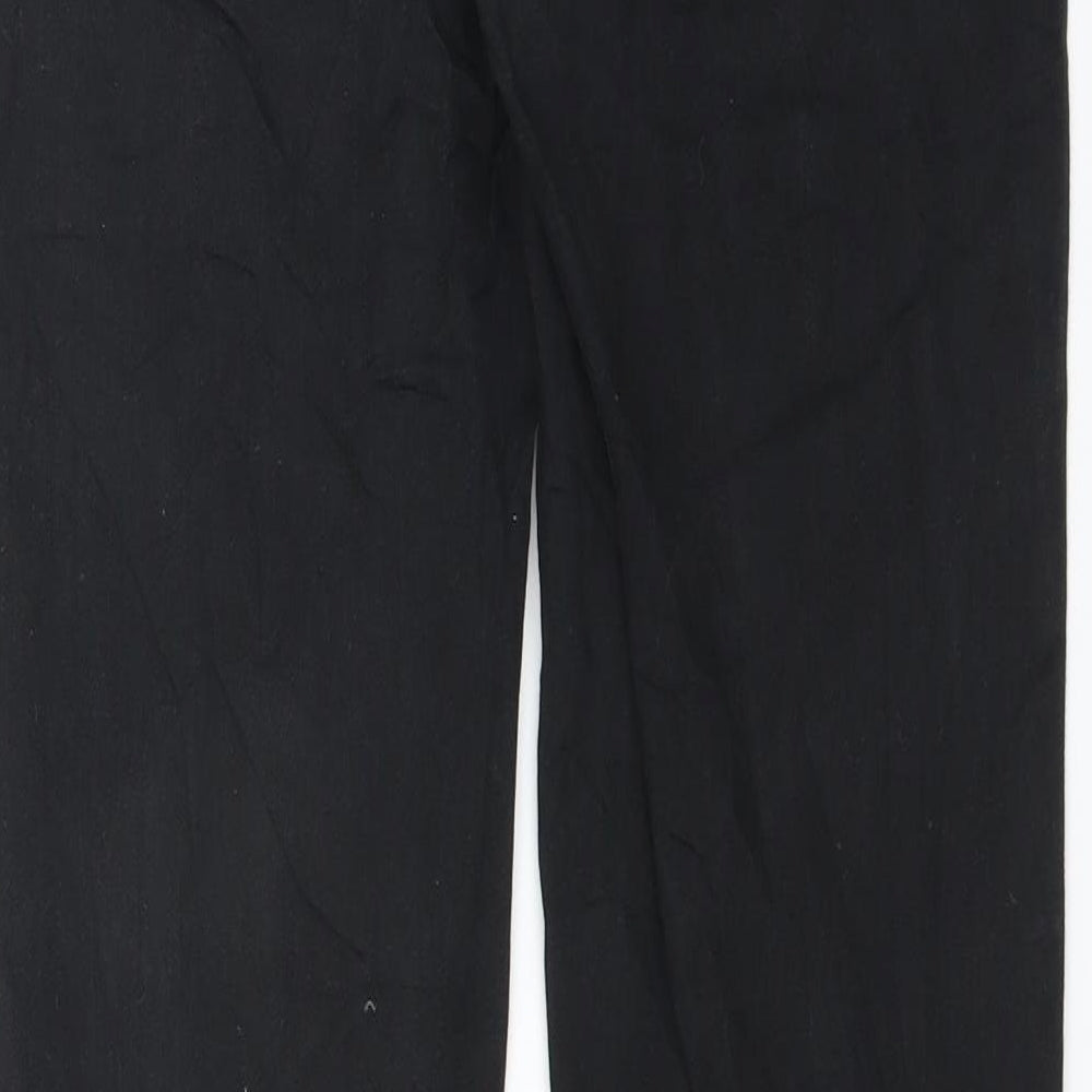 TALLY WEiJL Womens Black Denim Straight Jeans Size XS L30 in