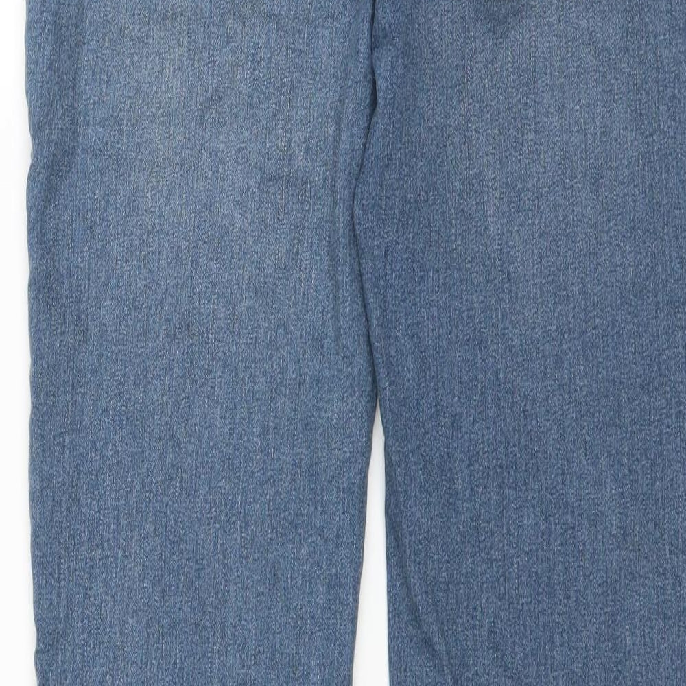 Womens UK Size 8 C&A Regular Fit Straight Blue Jeans