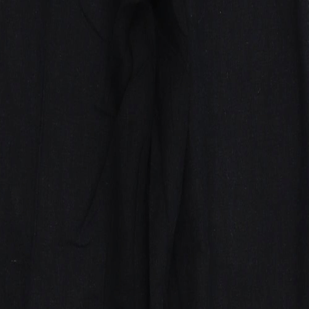 Asda George Womens Black   Trousers  Size 10 L28 in