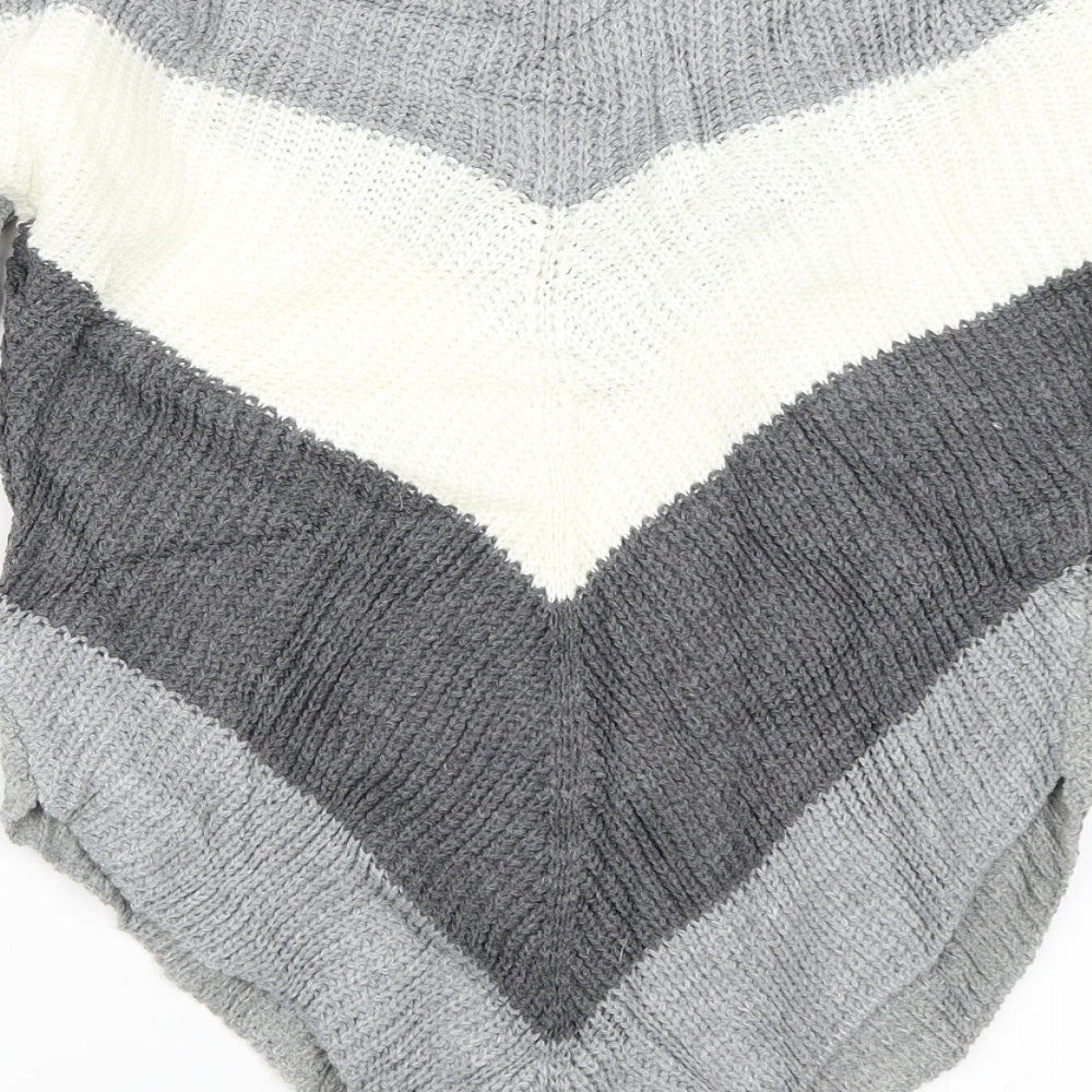 Select Womens Grey Pullover Jumper Size M