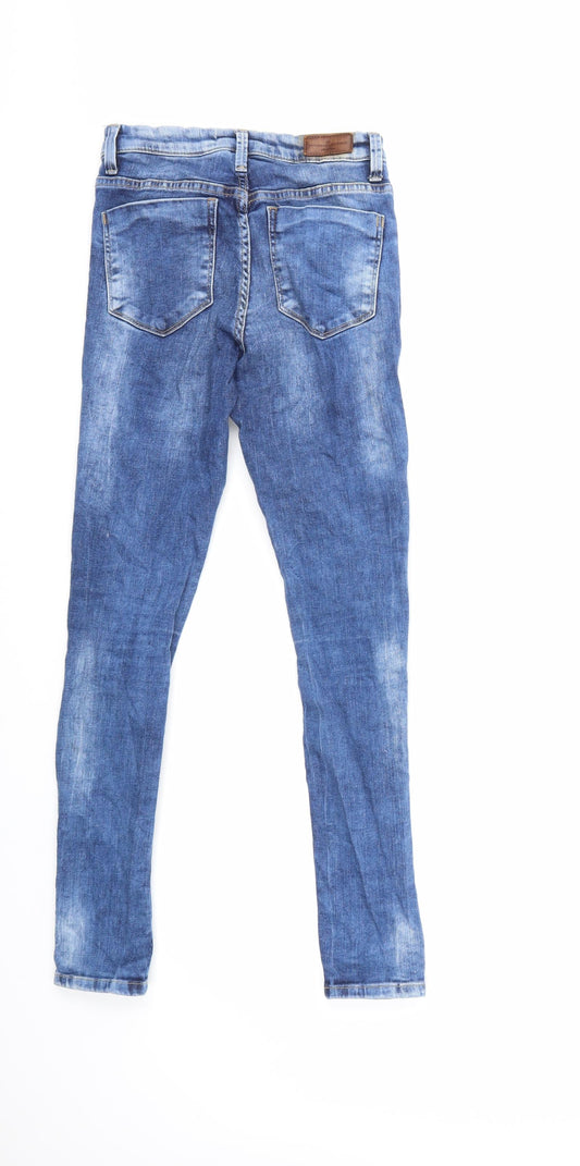 Lindex Womens Blue Denim Skinny Jeans Size 26 in L32 in
