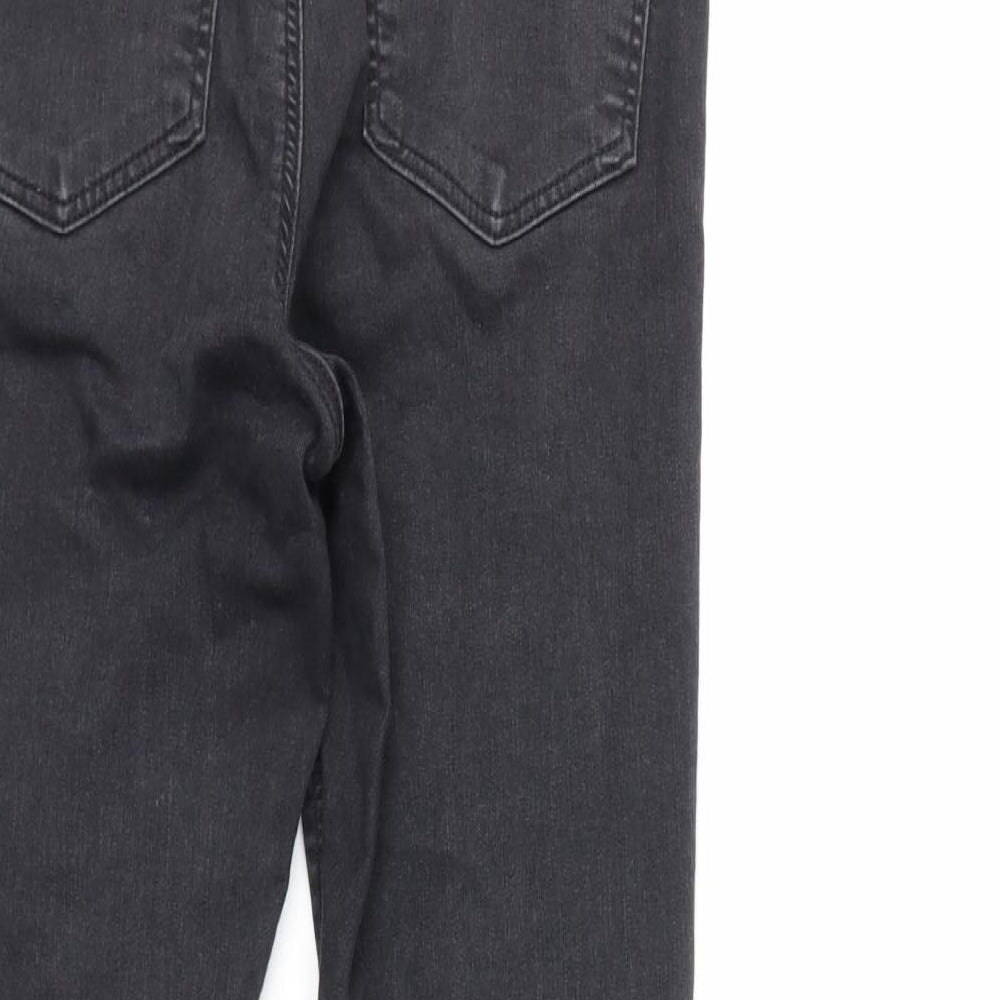 Mens UK Size 30 in Topshop Regular Fit Skinny Grey Jeans