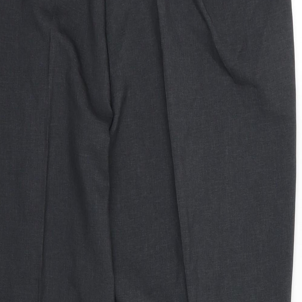 Damart Womens Grey Rayon Trousers Size 18 L27 in