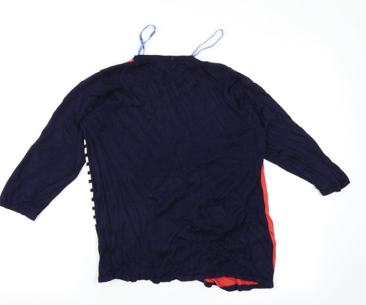 Fay Louise Womens Multicoloured Pullover Jumper Size M
