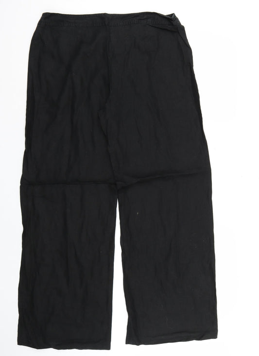 George Womens Black Trousers Size 14 L29 in
