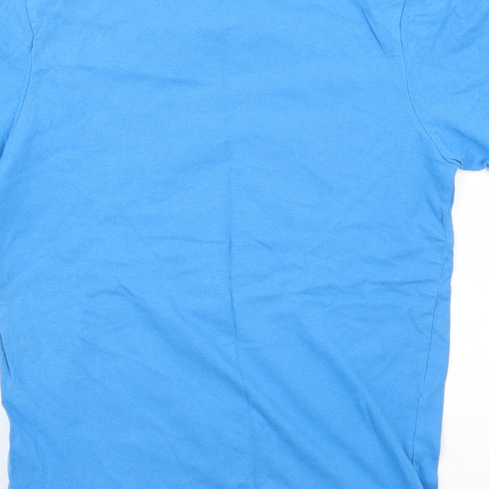 Tiny idol Boys Blue Basic T-Shirt Size 11 Years