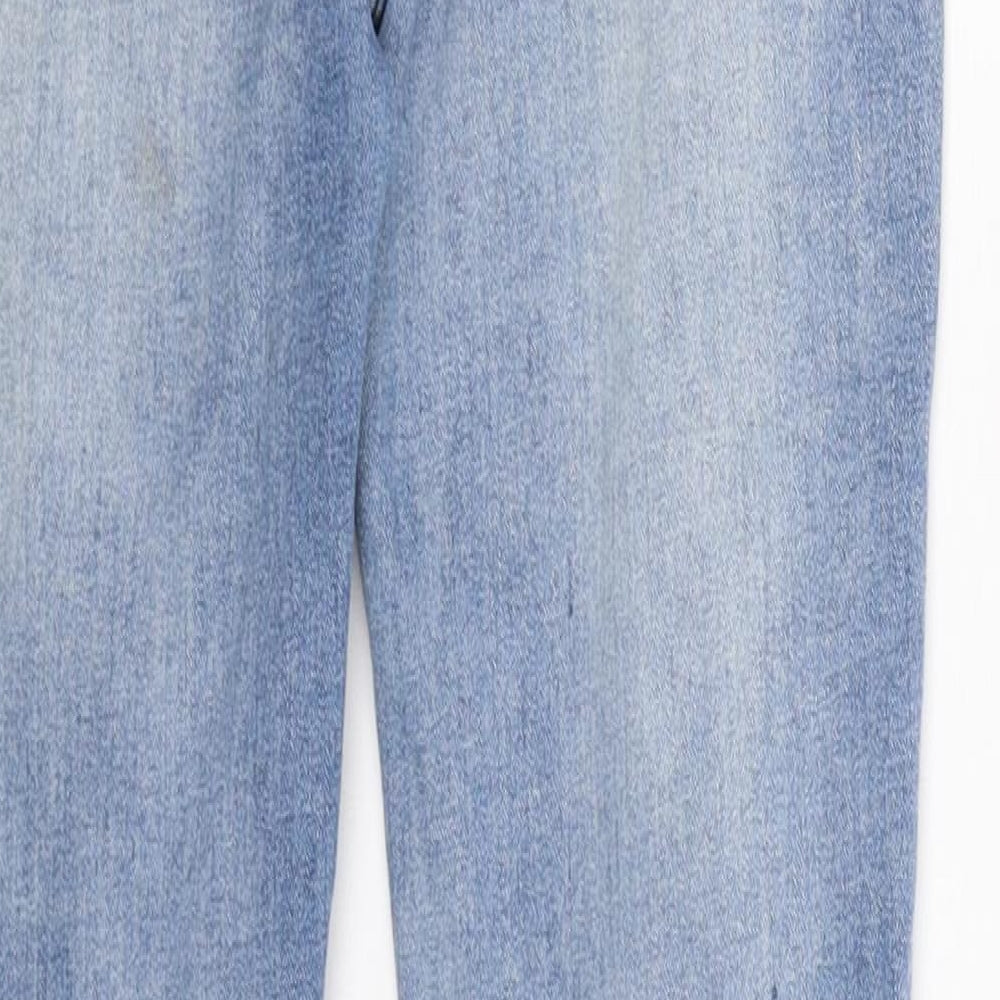 Womens UK Size S Preworn Extra-Slim Fit Skinny Blue Jeans