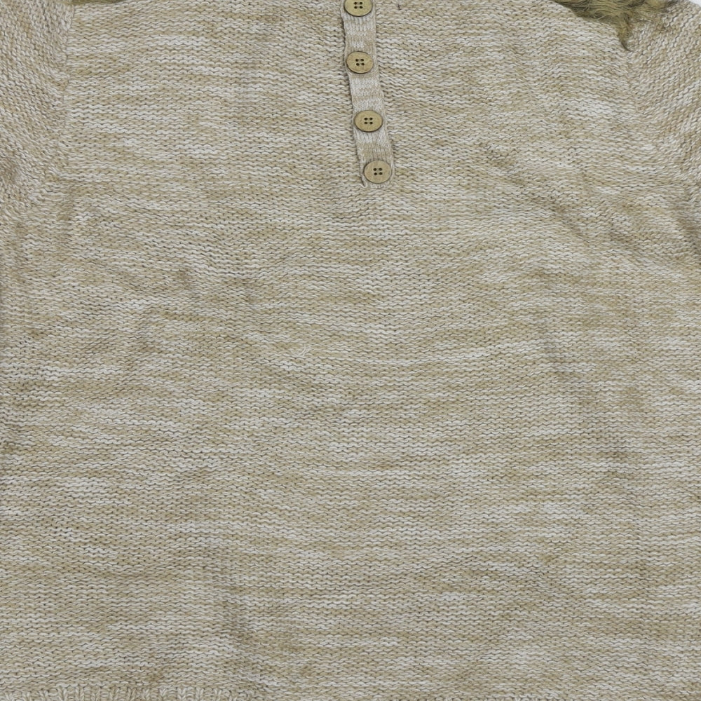 George Womens Beige Pullover Jumper Size 14