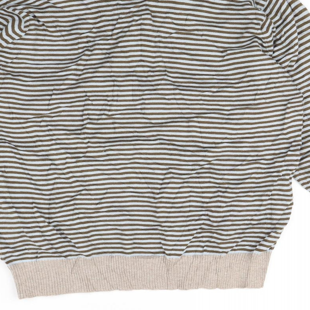 Womens UK Size S NEXT Brown Pullover Sweatshirt