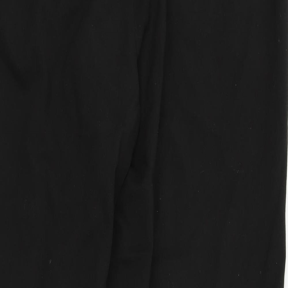 good souls Mens Black Trousers Size 38 L28 in