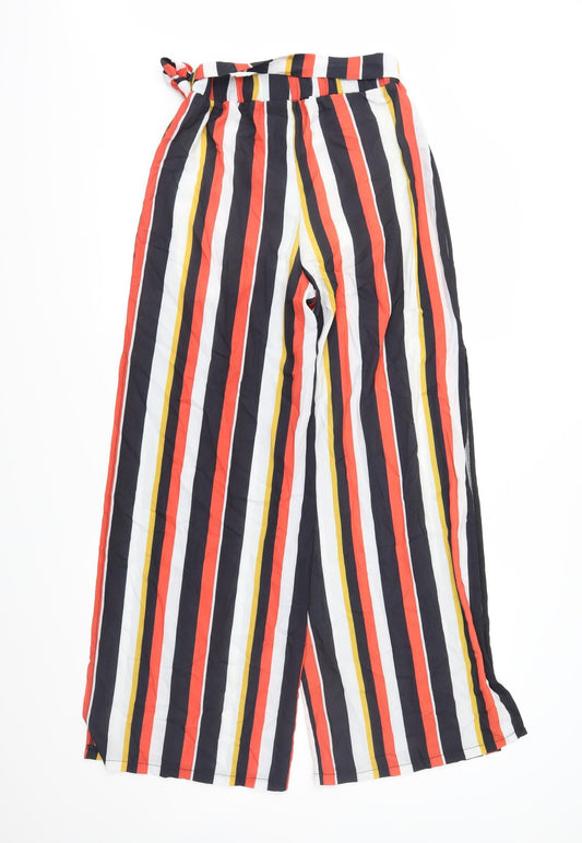 Select Womens Multicoloured Striped Trousers Size 6 L30 in