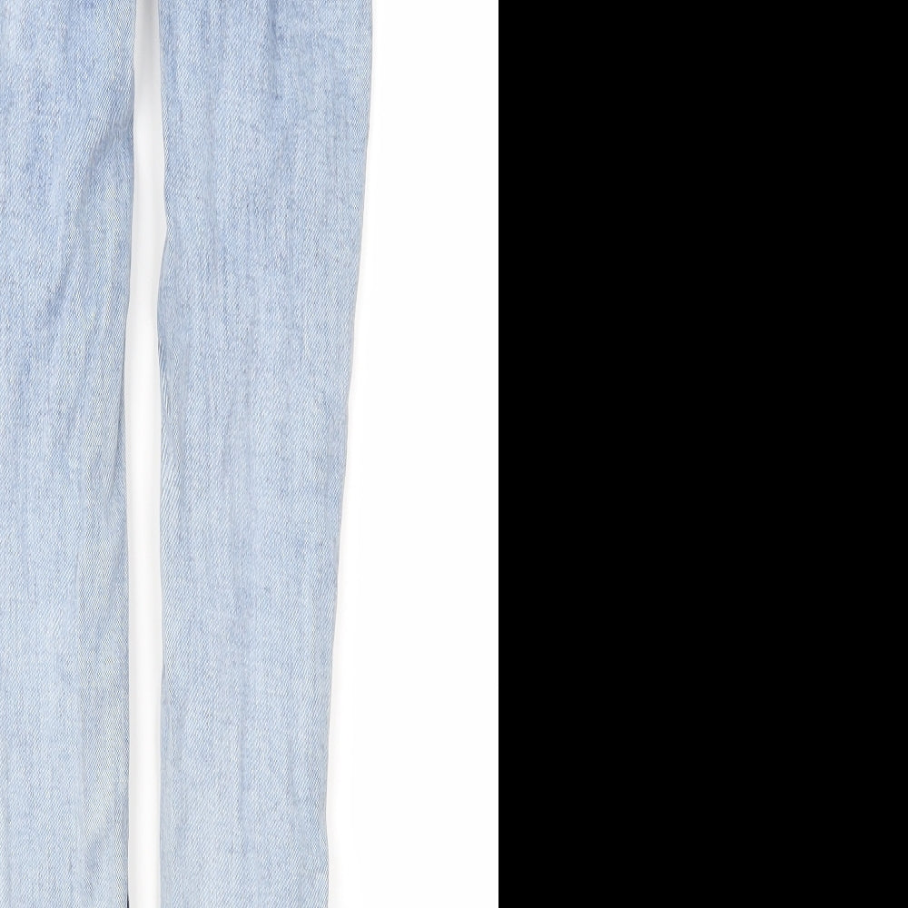 New Look Womens Blue Denim Skinny Jeans Size 6 L27 in
