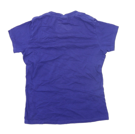 ellesse Womens Blue Basic T-Shirt Size M