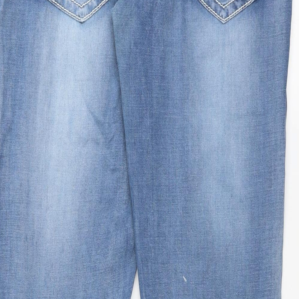 Womens UK Size 32 in Preworn Slim Fit Skinny Blue Jeans