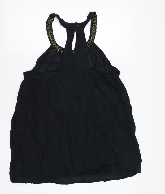 F&F Womens Black Basic Tank One Size