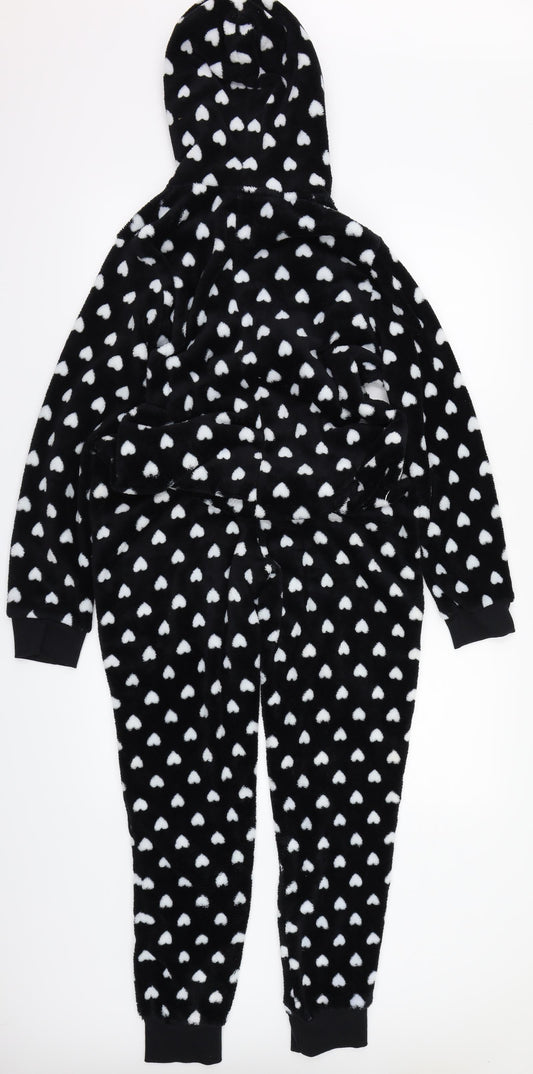 Primark Womens Black Polka Dot  Coverall Outfit/Set Size 6 L30 in