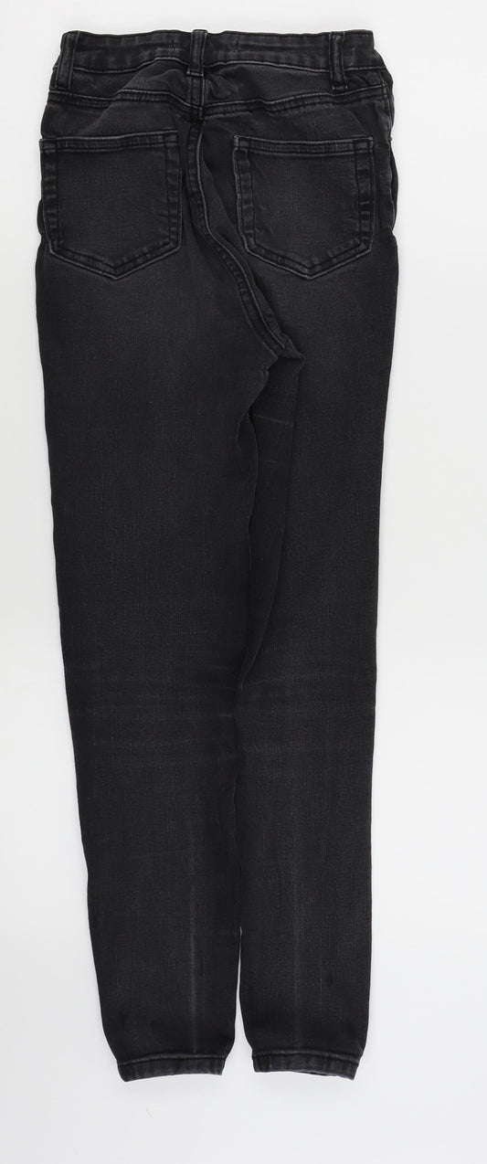 Womens UK Size 6 denim and co Regular Fit Skinny Black Jeans