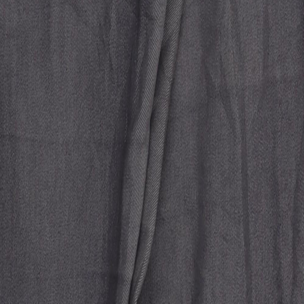 Womens UK Size 8 H&M Regular Fit Skinny Grey Jeans