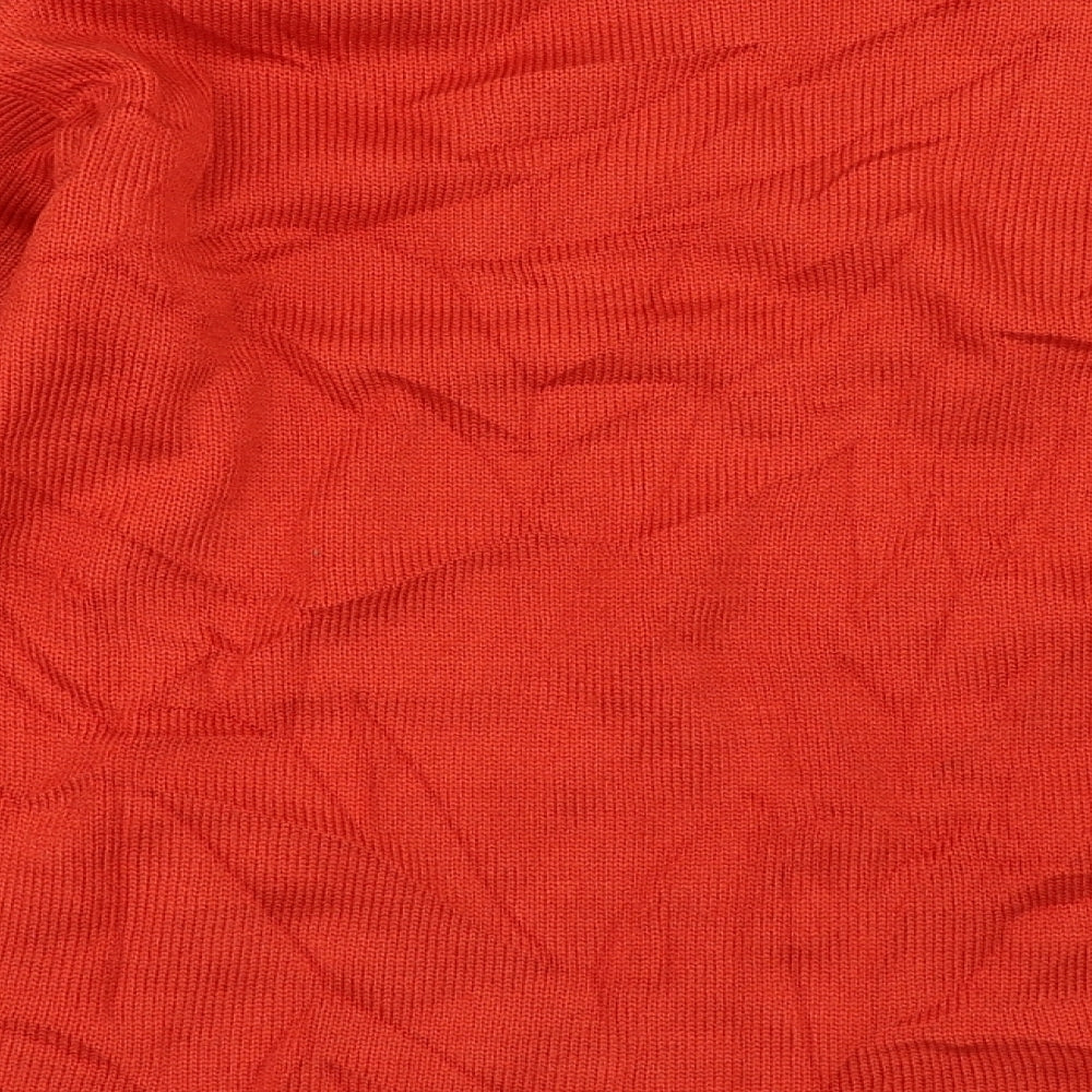 Akal Womens Red Pullover Jumper Size M