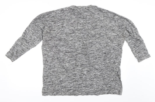 Warehouse Womens Grey Pullover Jumper Size 12