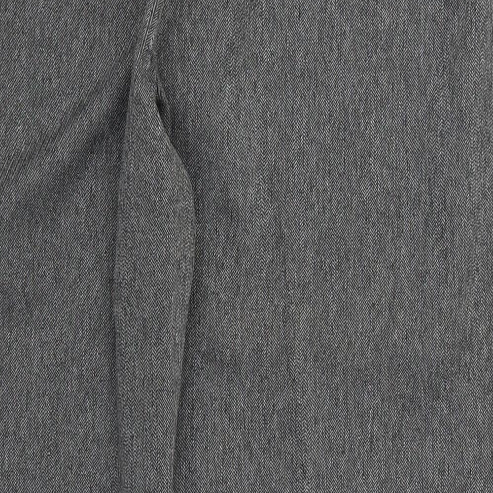 Womens UK Size 20 BHS Regular Fit Grey Trousers