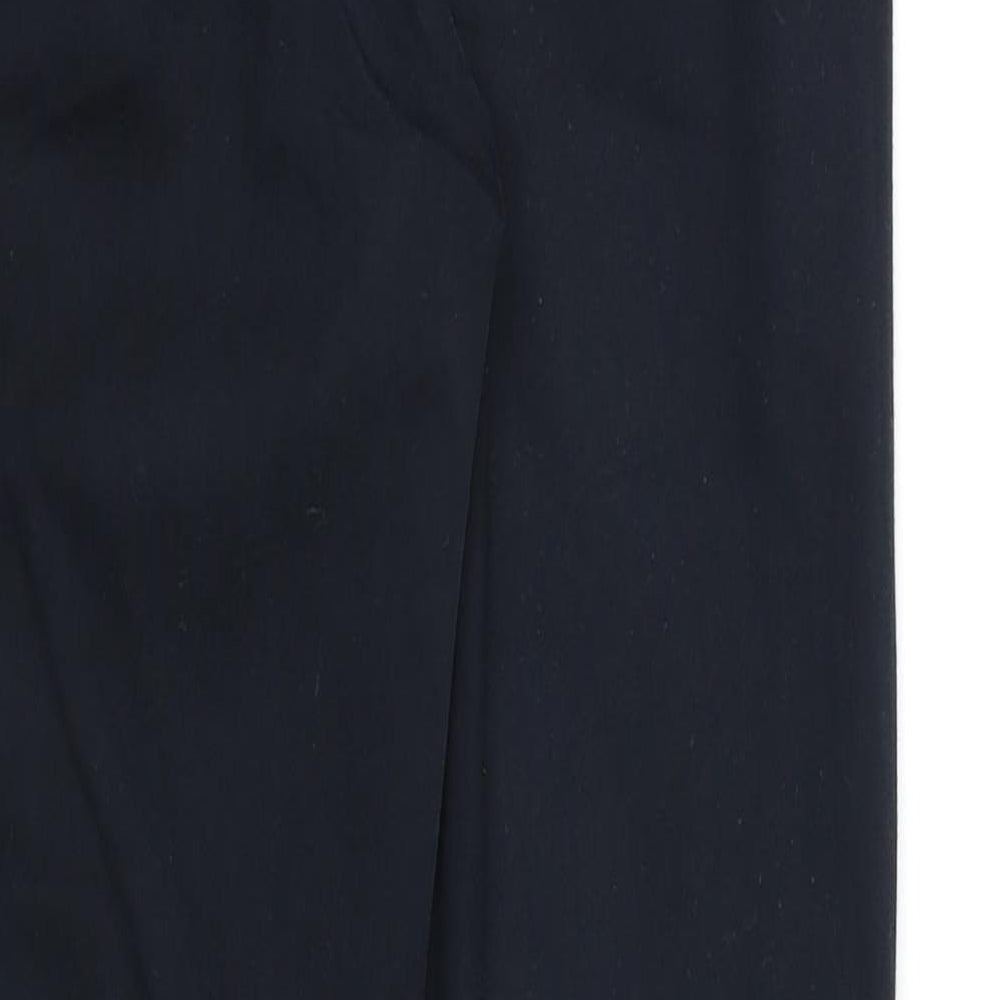 M&S Womens Black Trousers Size 8 L26 in