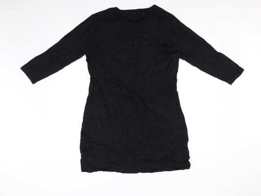 NEXT Womens Black A-Line Size 14