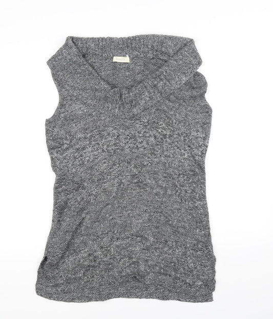Bonita Womens Grey Vest Jumper Size S