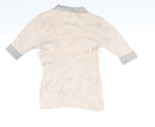 Womens UK Size 8 River island Pink Basic T-Shirt