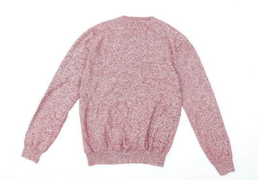 Burton Mens Red Knit Pullover Jumper Size S